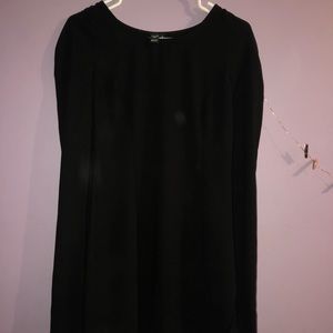 Dress with two long slits